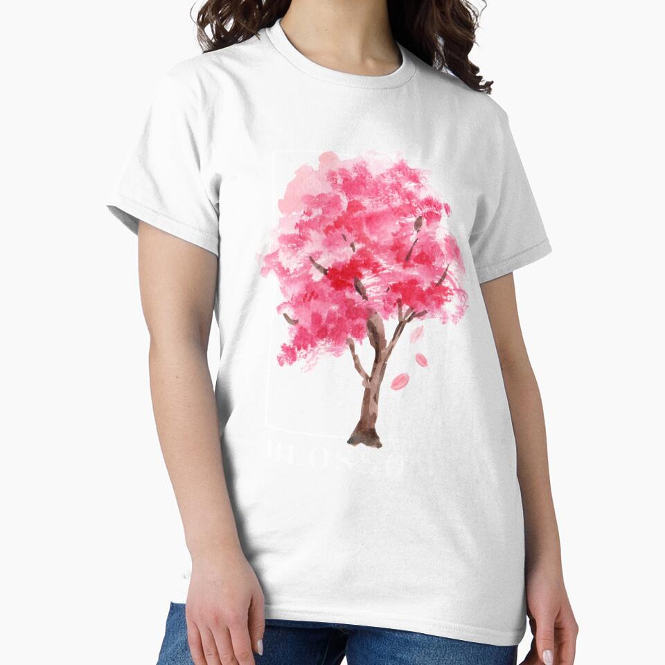 Watercolor Blossom Tree by MyMerch4u