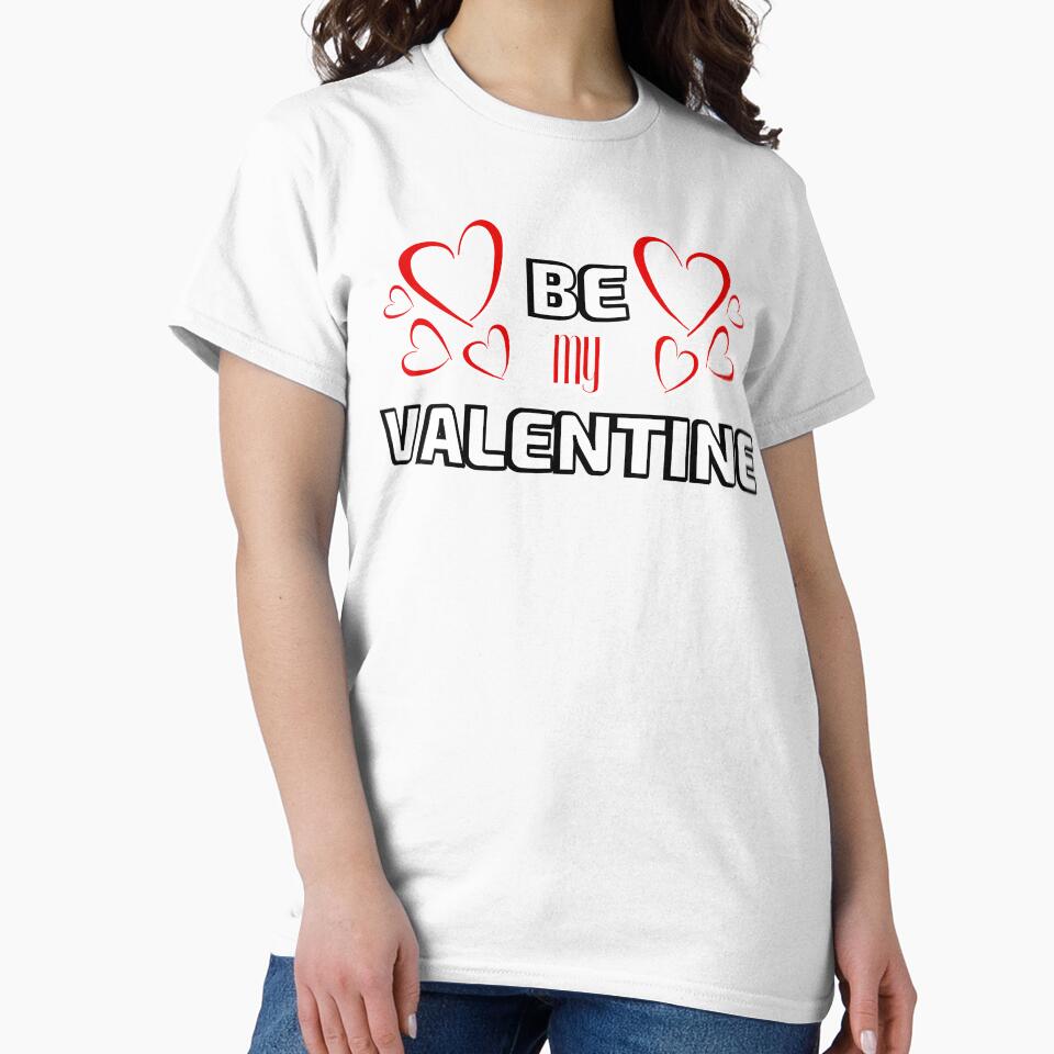 Valentines Day Couples Matching Valentine Fun | Be My Valentine Red and Blue Green by Rainbows Rock