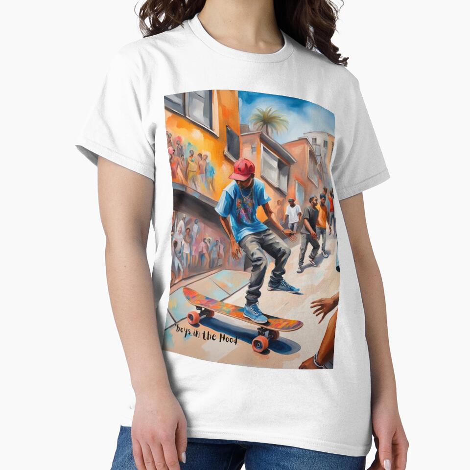 Boys in the Neighborhood by Tee Graphics Art Co.