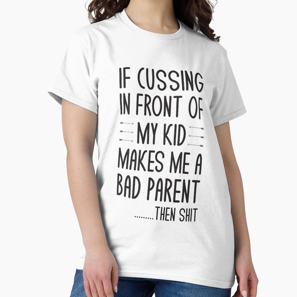 Funny Mom Shirts Sarcastic Mama Mom Life T-Shirt Tee Gifts by mrsmitful