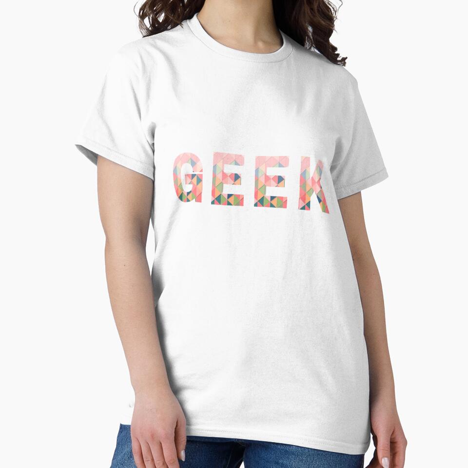 Geek in Pastel Geo   | YES I'M A GEEK by Le Plus Three