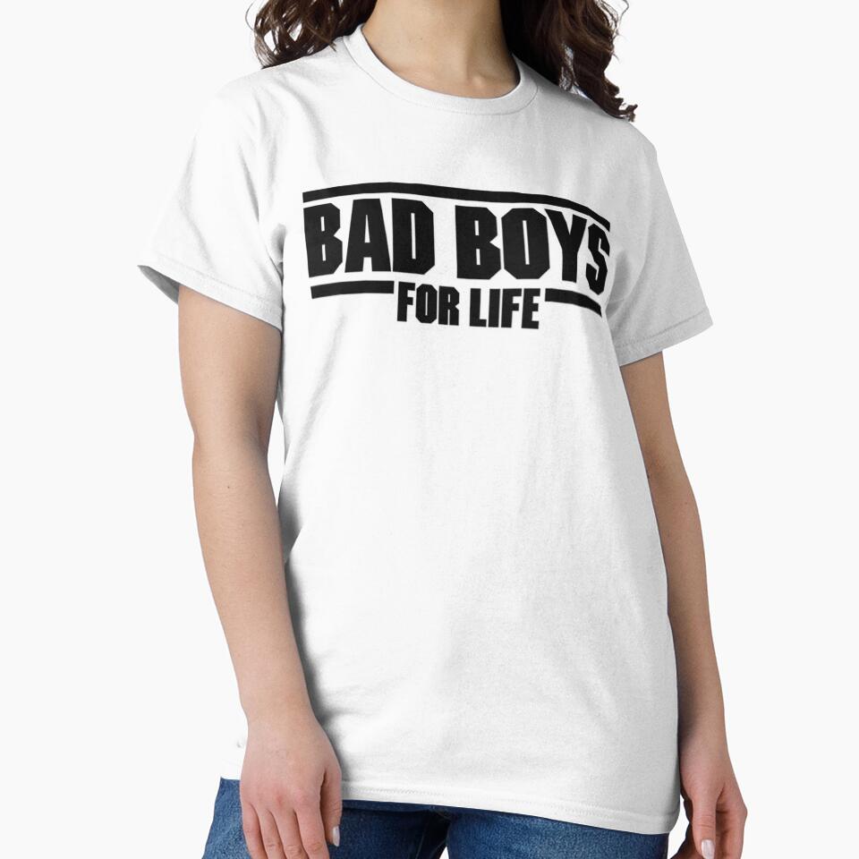 Bad Boys For Live - Black Logo by David Storm