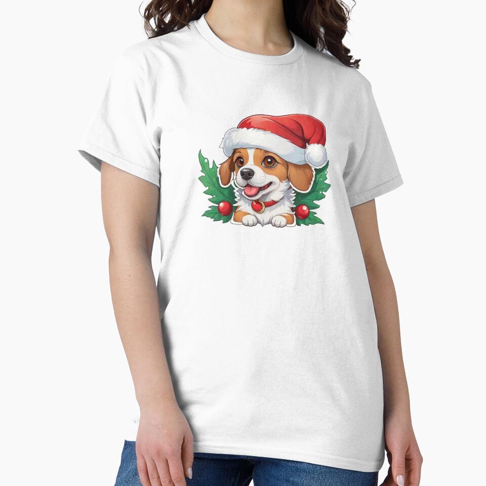 Christmas puppy by Conefur