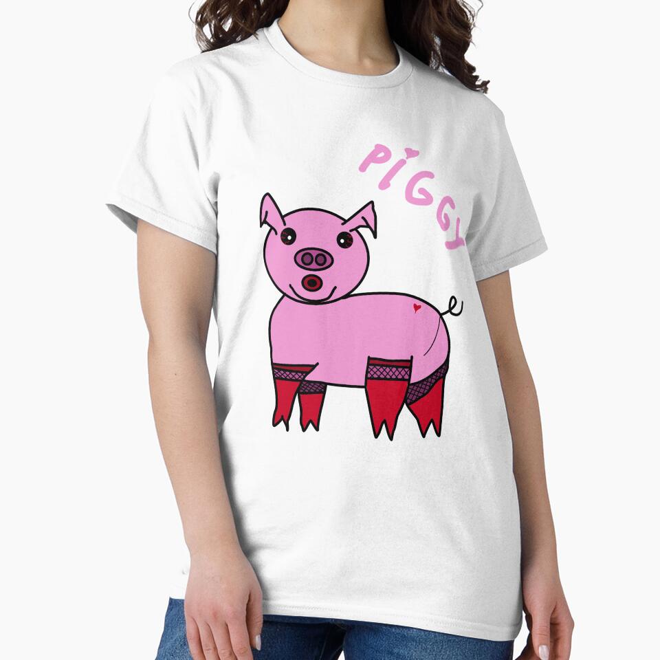Red Boots Piggy by LolBuy
