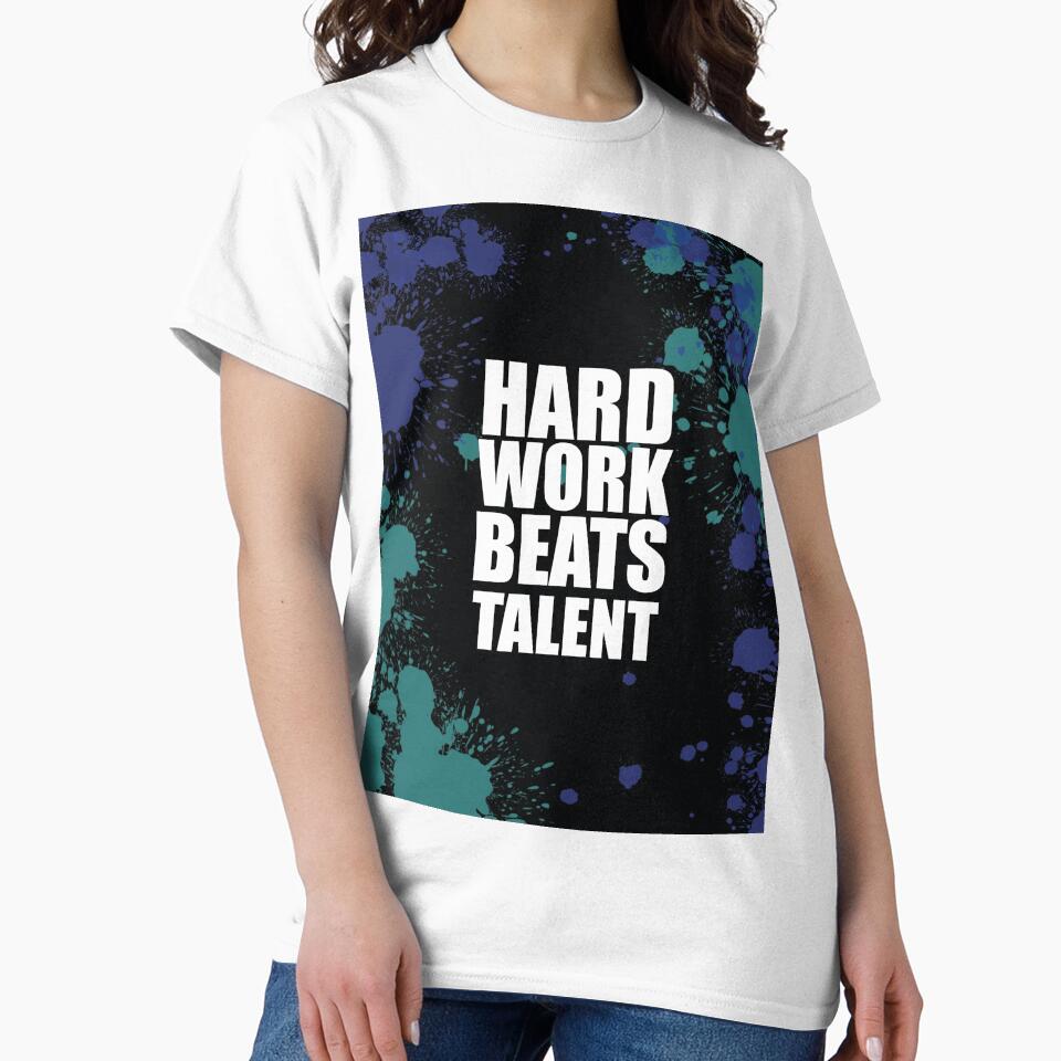 Hard Work Beats Talent by Asfandyar Qadri