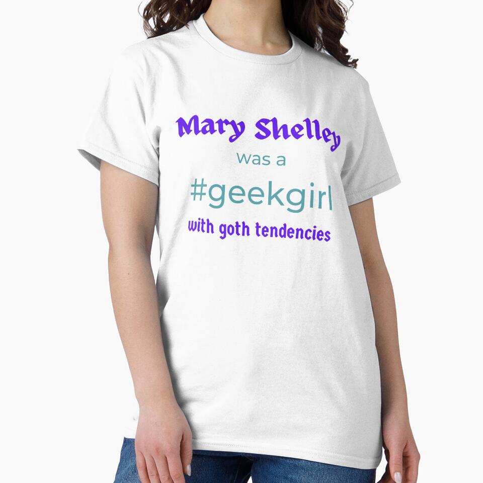 Mary Shelley #geekgirl |  FAMOUS GEEKS by Le Plus Three