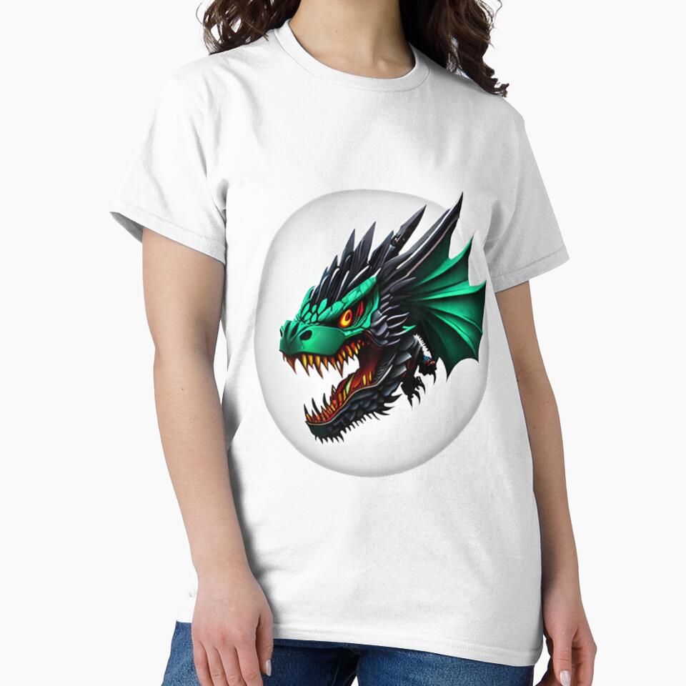 A Set of Baby Mecha Dragon Stickers for Adventure Lovers by Permana96