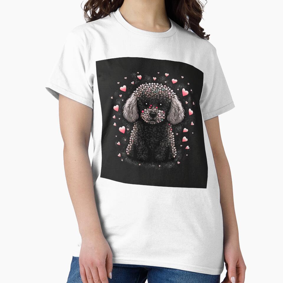 Poodle Dog Valentine by Juliascutecornr
