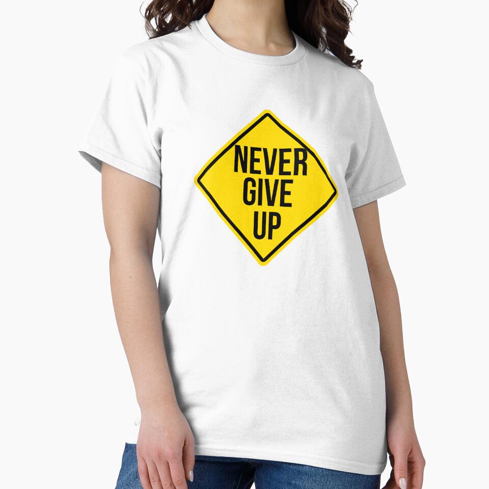 Never give up by freshangover