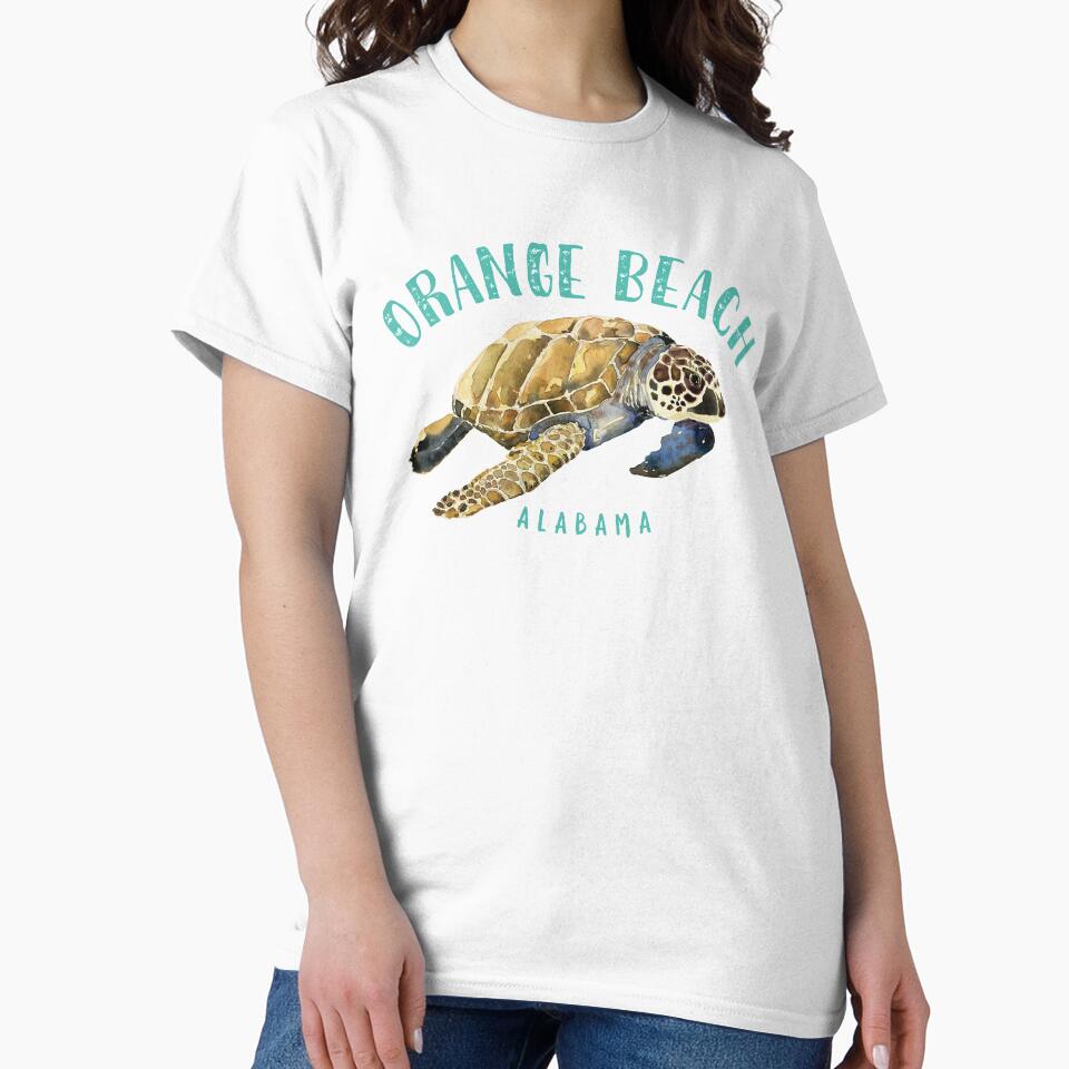 Orange Beach Alabama Sea Turtle Design by Futurebeachbum