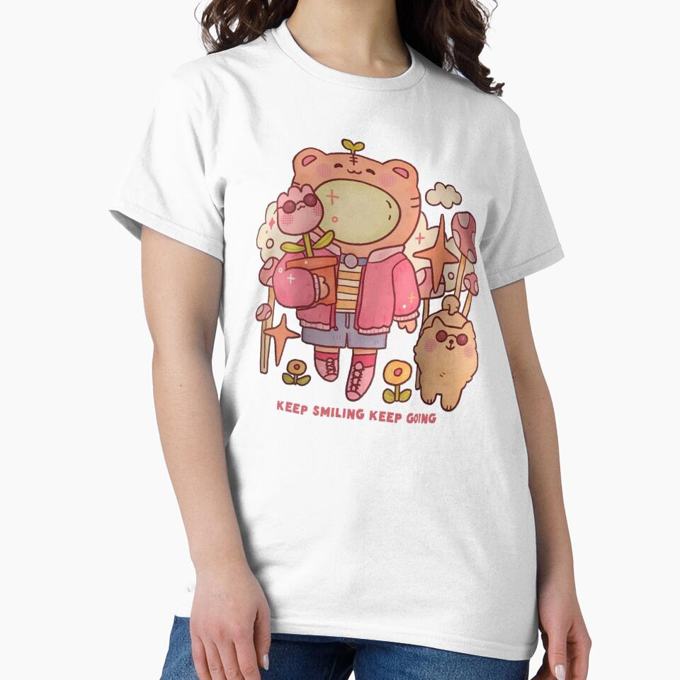 keep smiling keep going by Shop-Style88