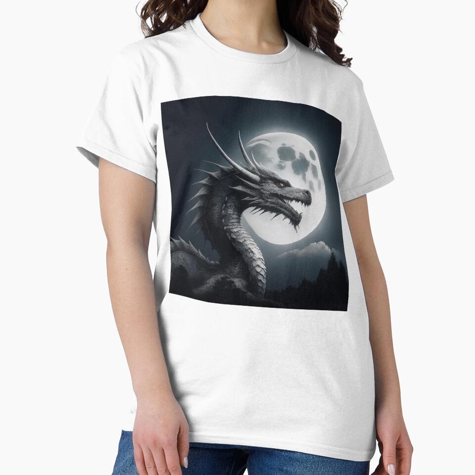 Black and white dragon by BAR DEC