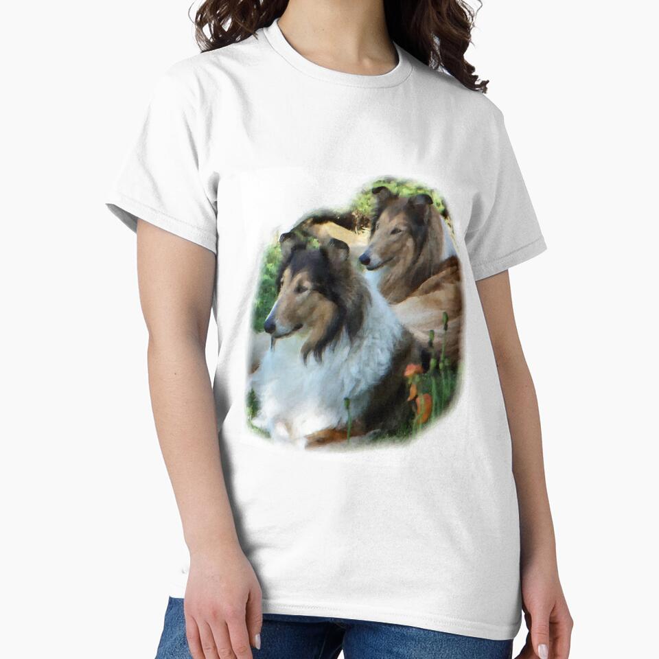 Rough Collie Lovers Art Gifts by springdaleshops