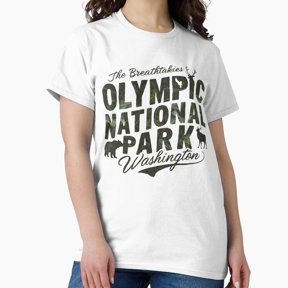 Olympic National Park Washington by TrendTeeLab