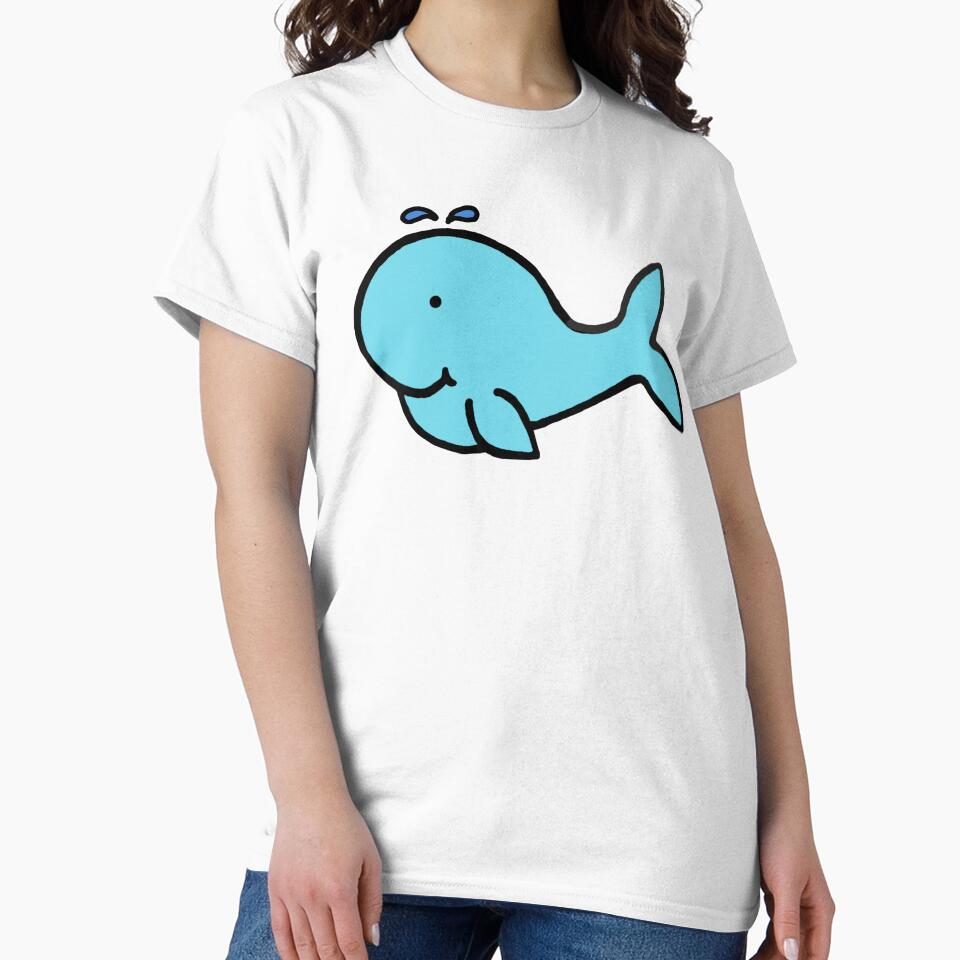 Cute baby blue whale by Designs1279