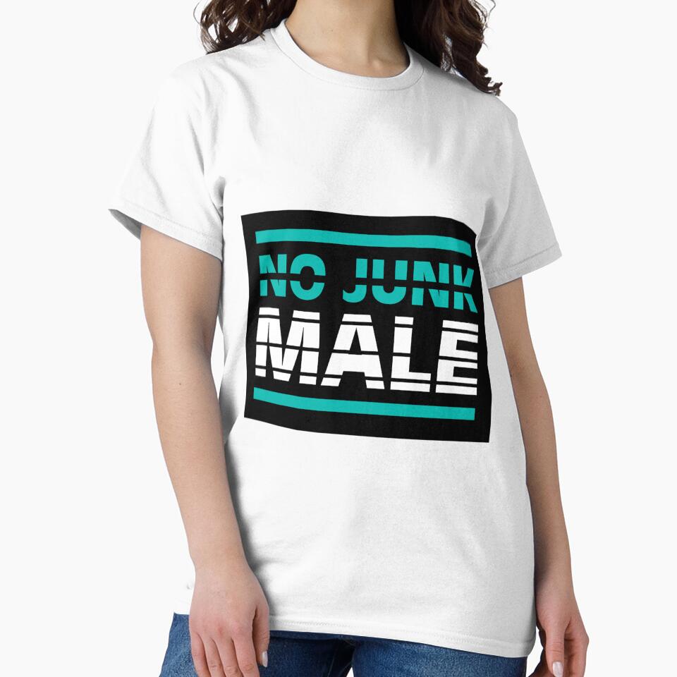 Funny Gifts For Single Girls - No Junk Male - Single Gay Guy Gifts - Single Lgbt Gifts - Just Divorced Gifts by happygiftideas
