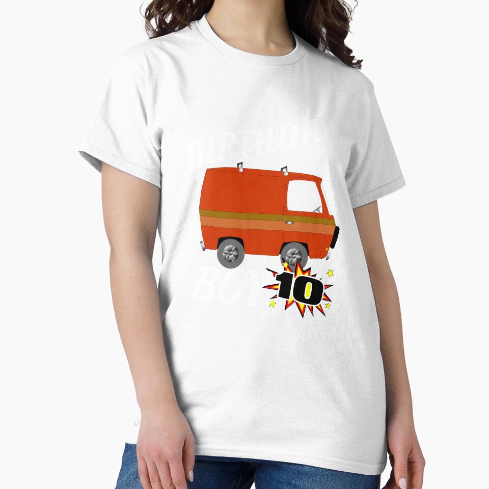 10 Years Old Birthday Design Van GifDesign by drwigglebutts