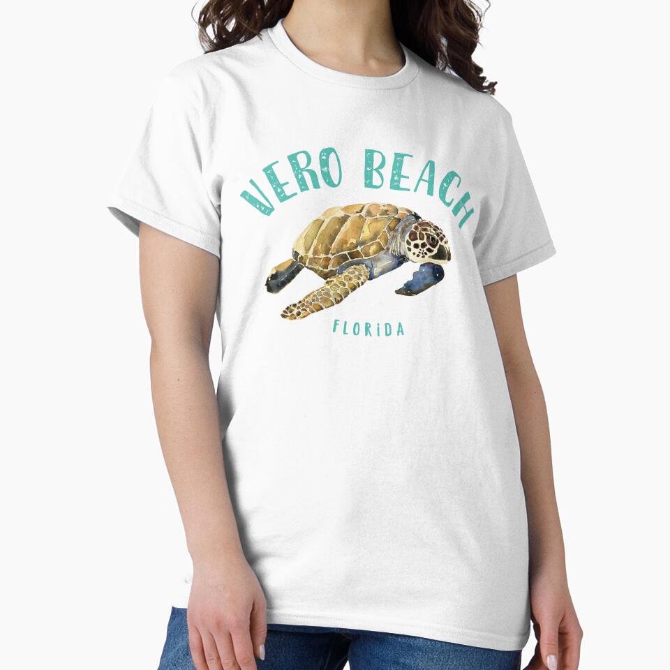 Vero Beach Florida Sea Turtle Design by Futurebeachbum