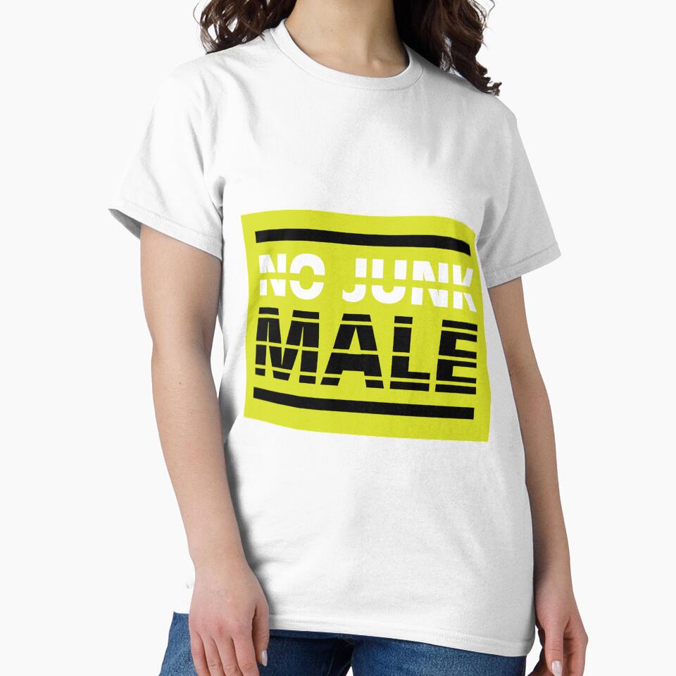 No Junk Male - Single Gay Guy Gifts - Single Lgbt Gifts - Just Divorced Gifts - Single Girls - Ladies by happygiftideas