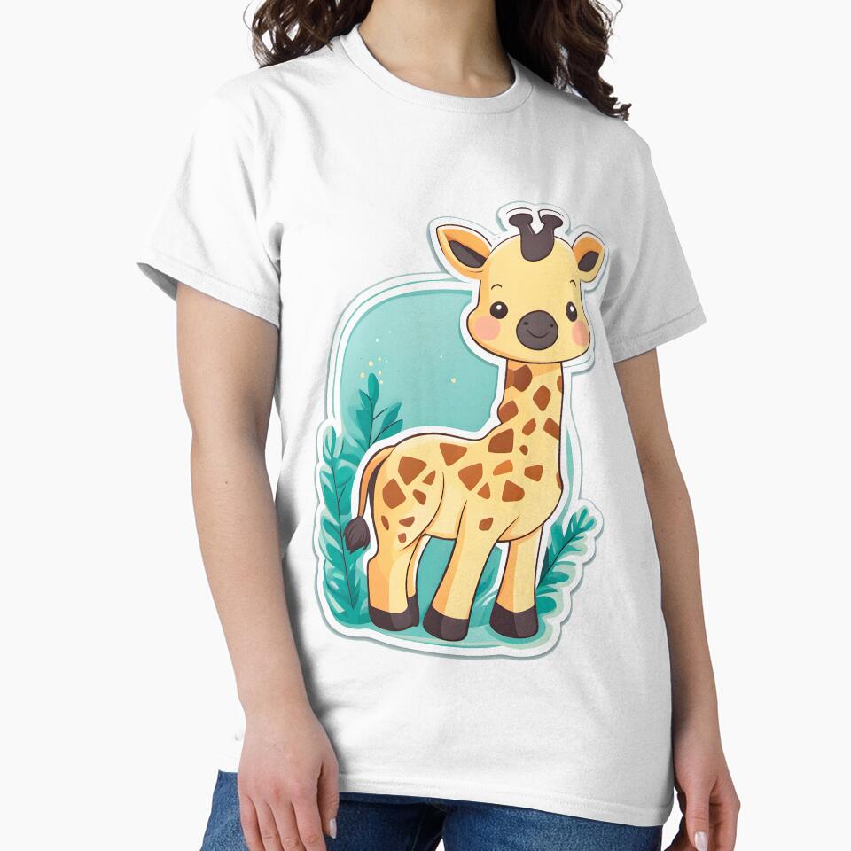 infant giraffe by Transeunte