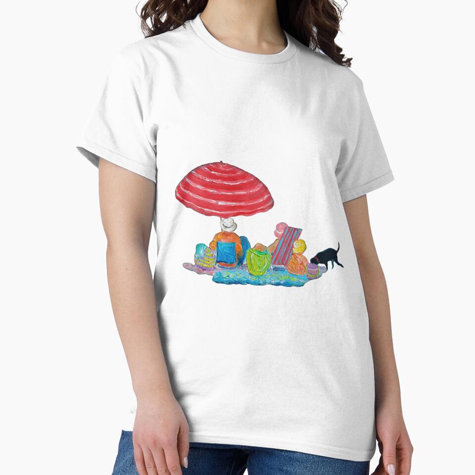 Family Beach Day by MatsonArtDesign