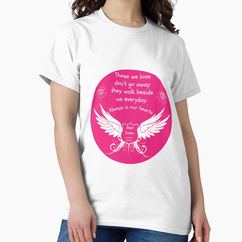 In Memory Of My Sister - Love My Sister - Miss Little Sister - Best Big Sister Rest In Peace by happygiftideas