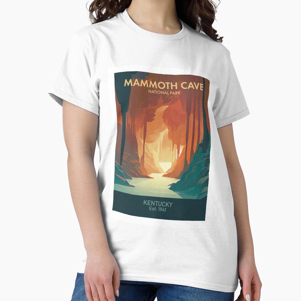 Mammoth Cave, Kentucky Underground Poster by MarkedArtPrints