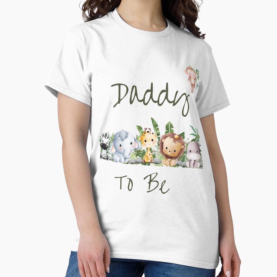 Safari Baby Shower - Daddy To Be by Green Cart