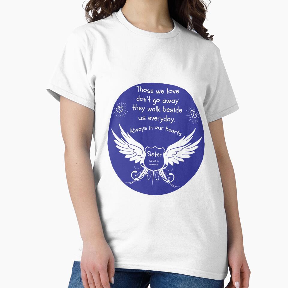 In Memory Sister Shirt - Sisters Death tee - Funeral Shirt - Loving Memory t-shirt by happygiftideas