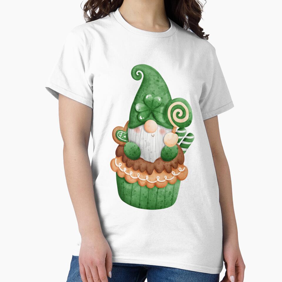 St Patricks Day -  Funny And Cute Gnomes St Patrick's Day Idea by Diferenty Shop  ⭐⭐⭐⭐⭐