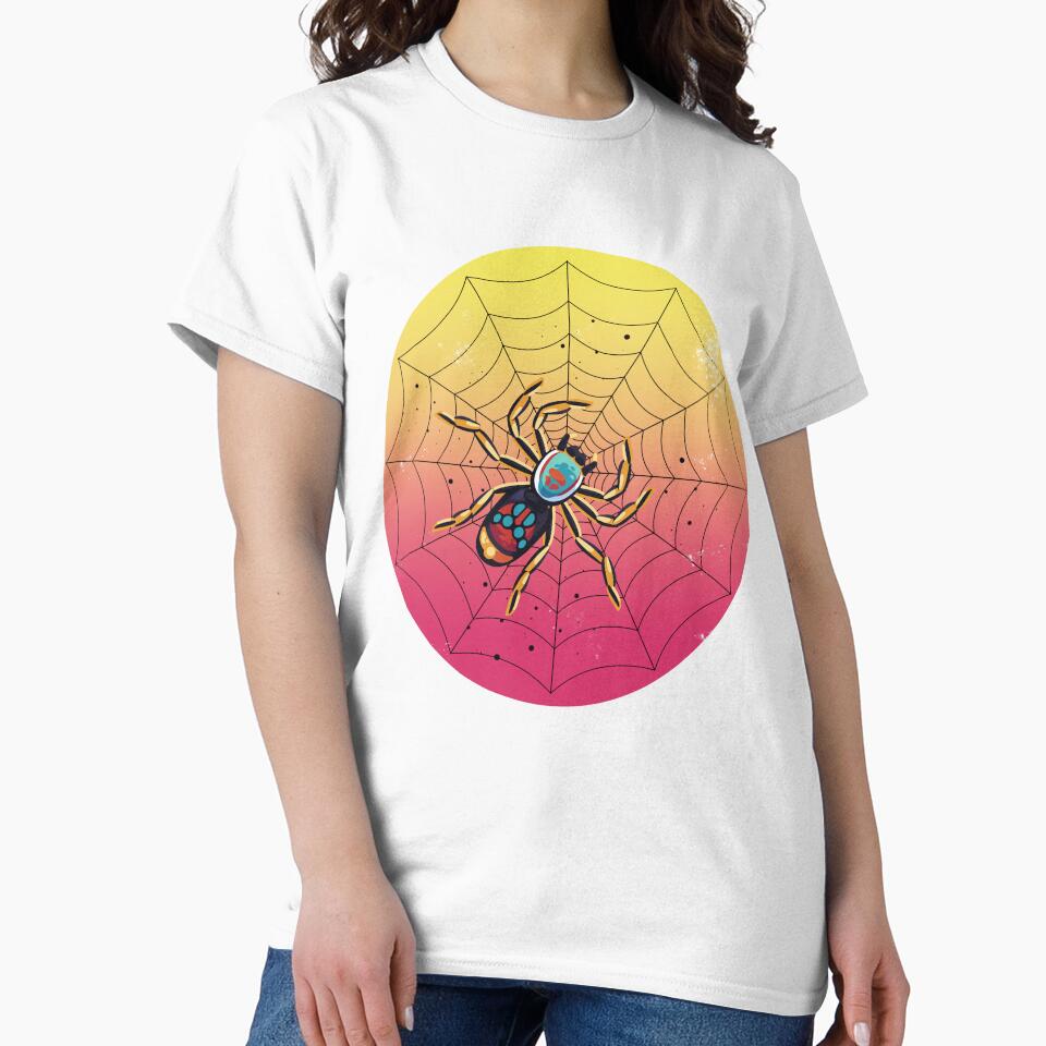Spider t shirt design by Tmart123