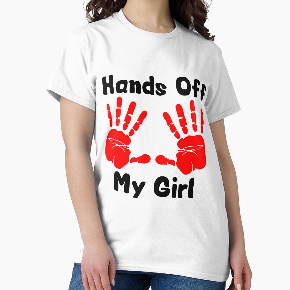 Hands Off My Girl Couple Shirt by kyuzki
