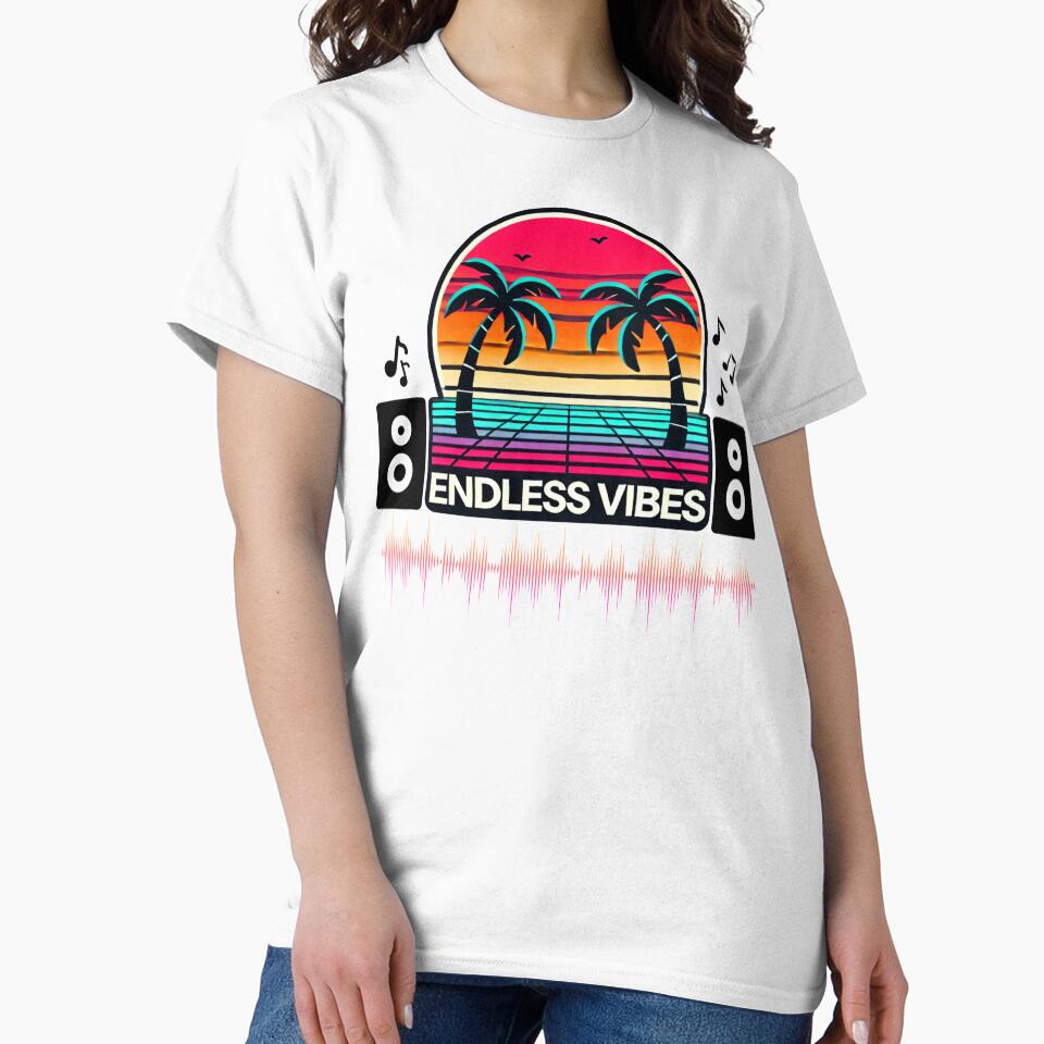 Endless Vibes - Retro 80s Synthwave Music Sunset by buglevel