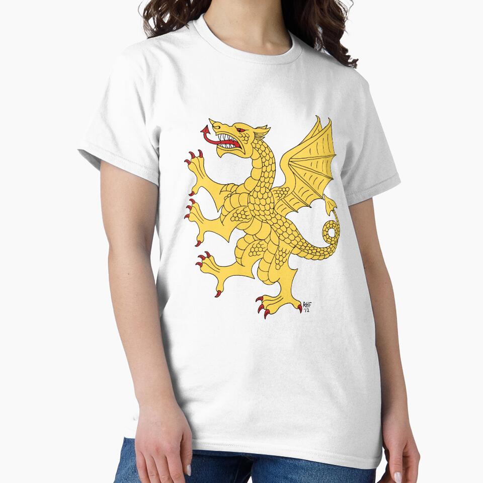 Yellow Dragon by Azure Lion Productions
