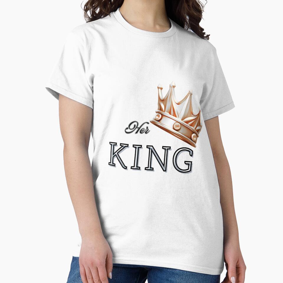 Her King – Couple Love Typography by Sarah'sCreativeLab