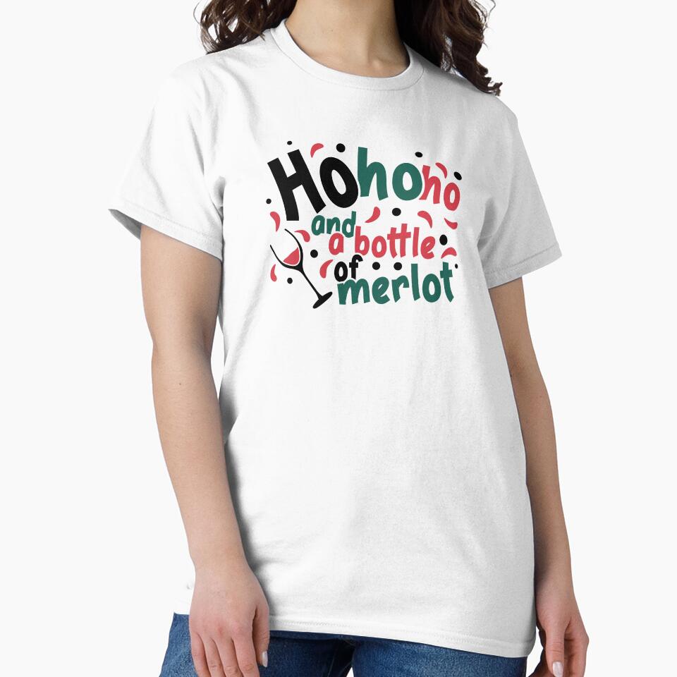 Ho Ho Ho and a Bottle of Merlot by FairydustGifts