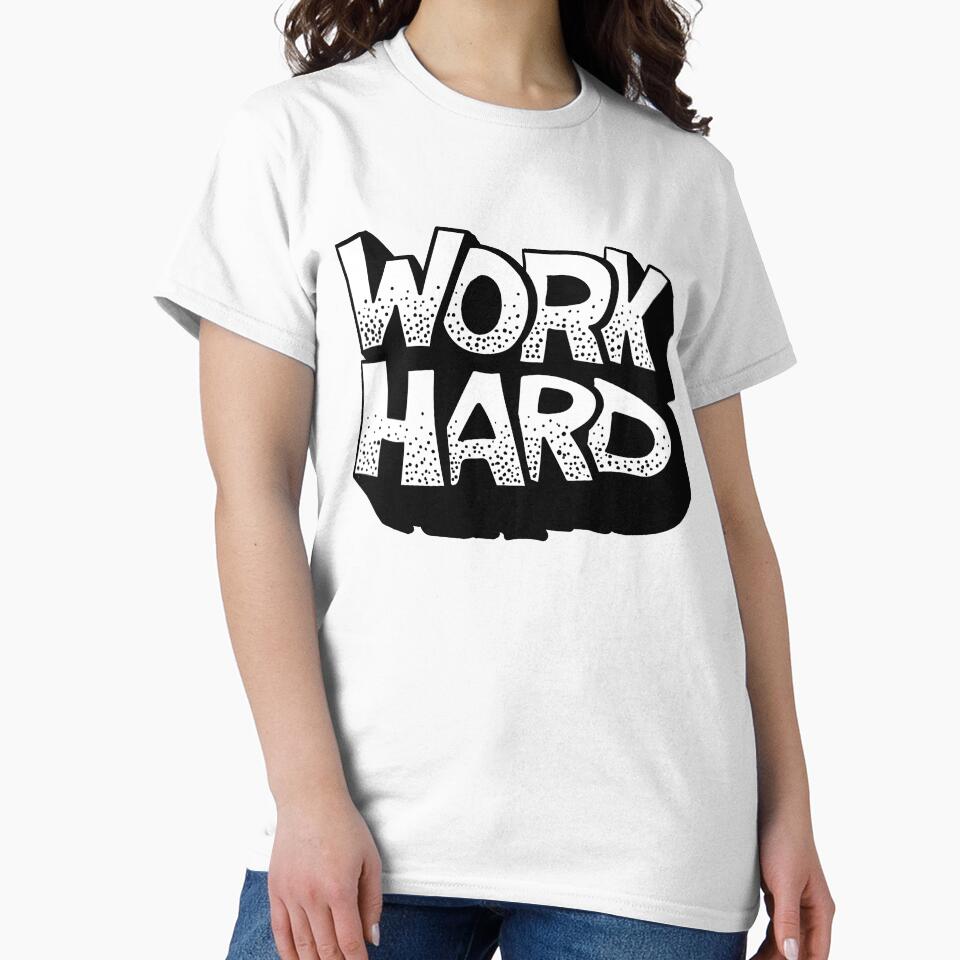 Work Hard Inspirational Type by DavidAlan