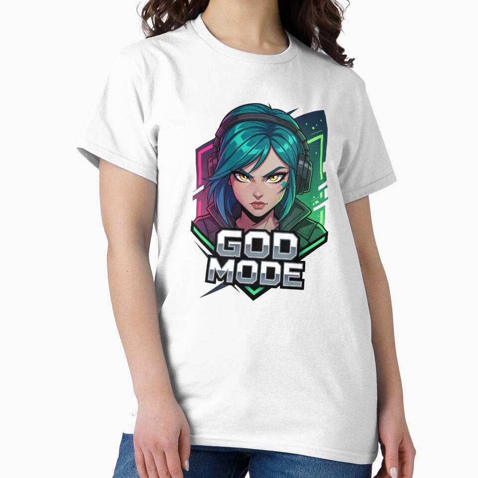 GOD MODE GIRL by shinyillust