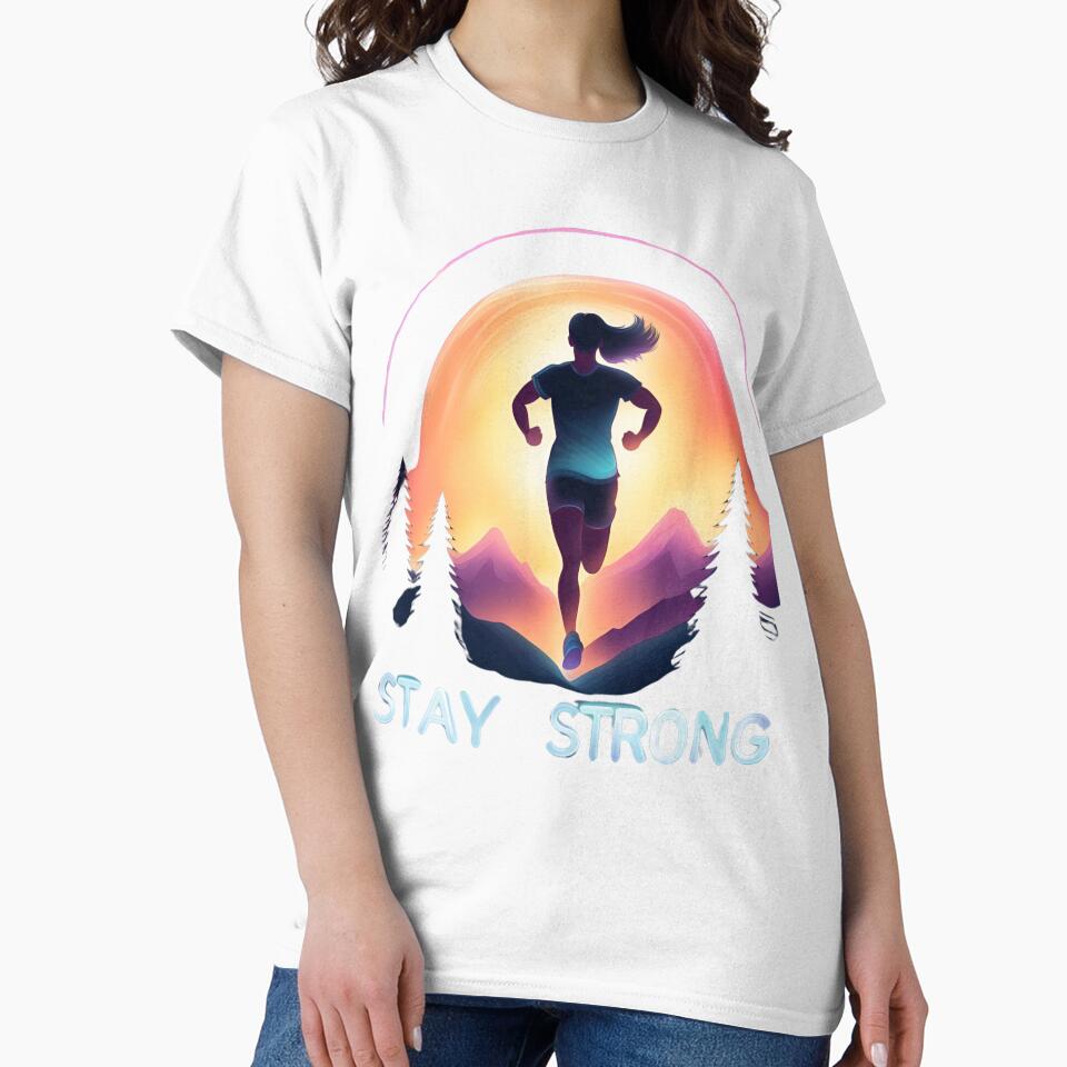 Women Stay Strong, Stay Focused by SportThreadz