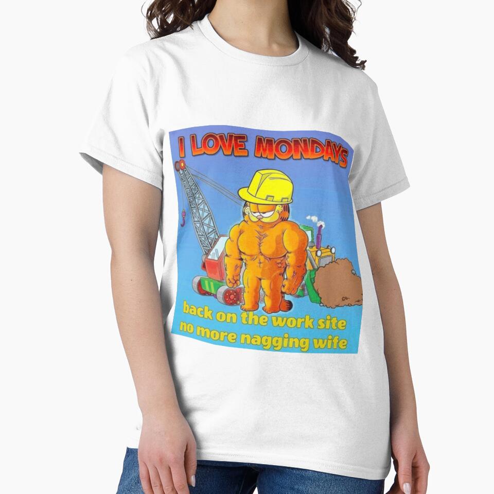 Motivational Garfield Shirt by Spookyzenn