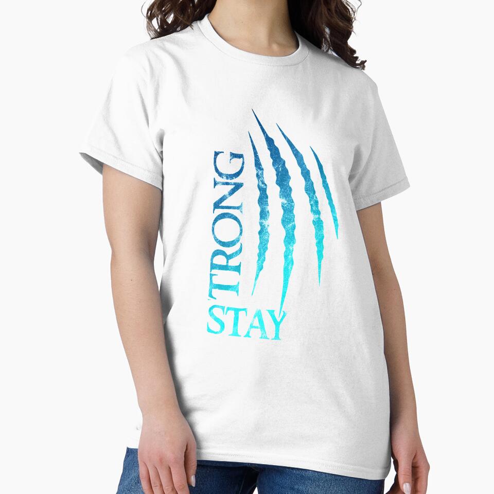 Stay Strong Claws blue. by Designeatore