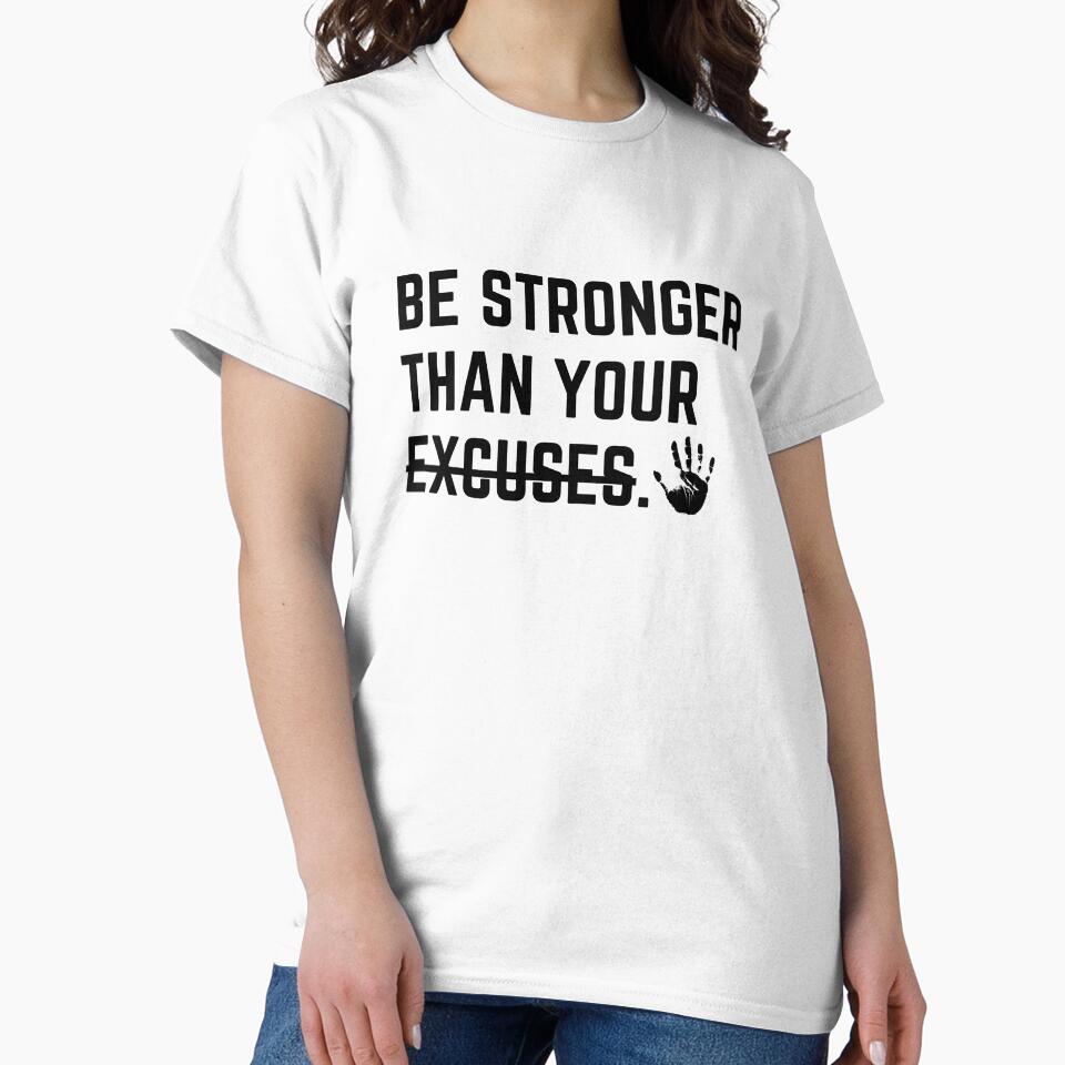 Be stronger than your excuses. by Bananobanini