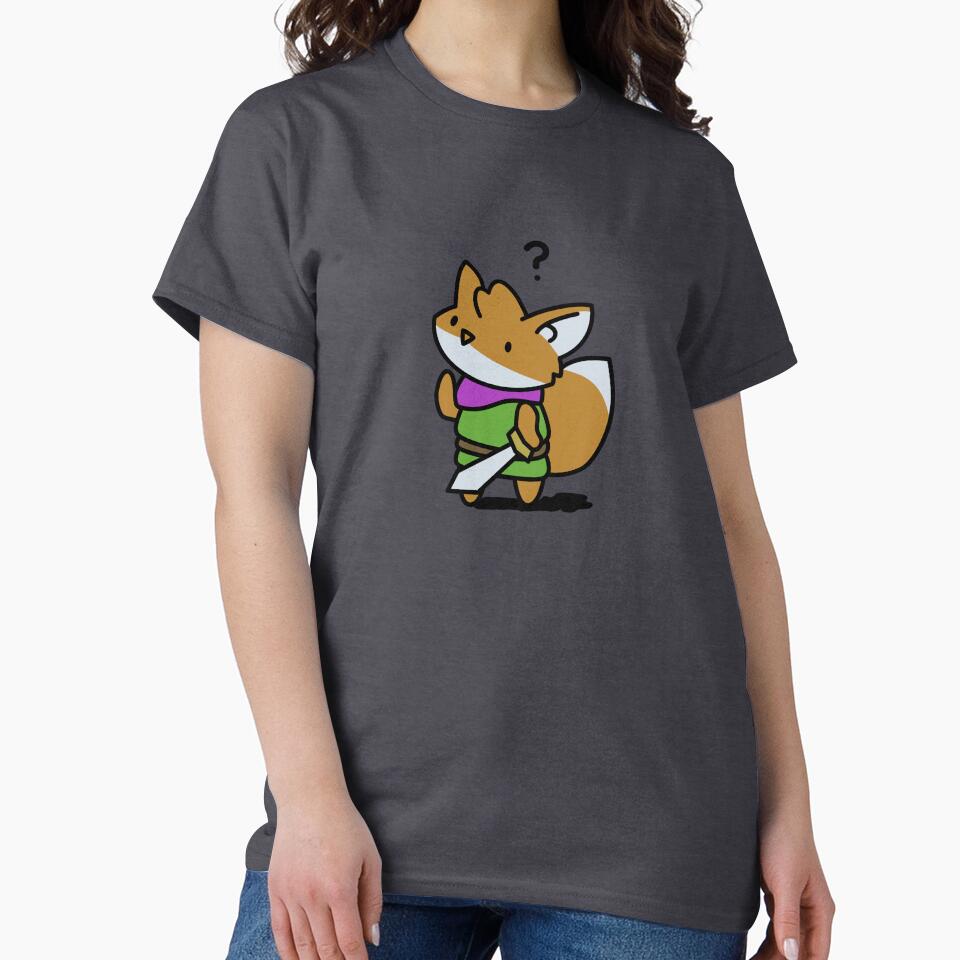 Tunic Fox Pondering by Abysswalker64