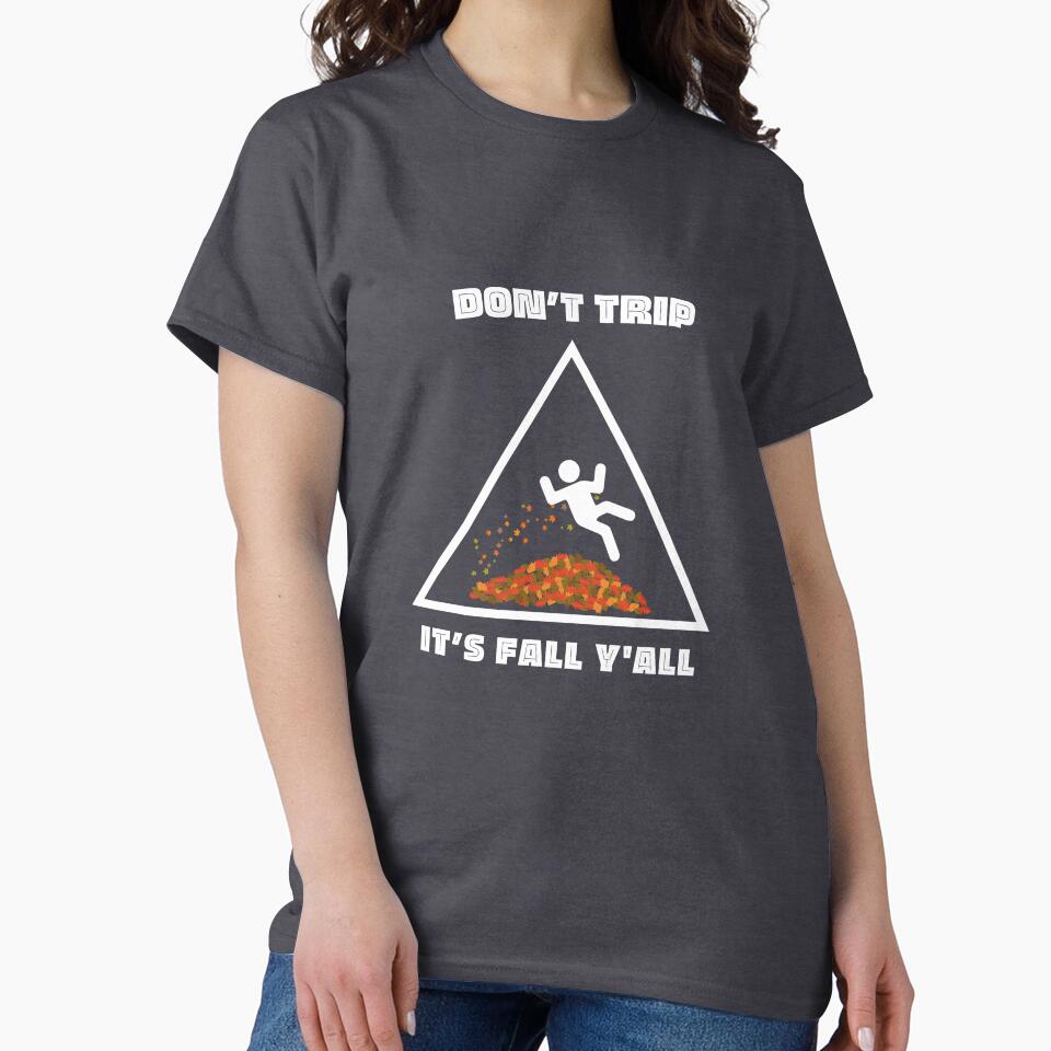 Fall Precautions Funny Autumn Safety Poster - Fall Season Parody by ICANTWithoutCOFFEE