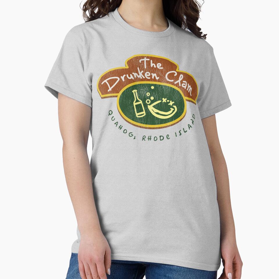 The Drunken Clam Worn Out Lts by Alema Art