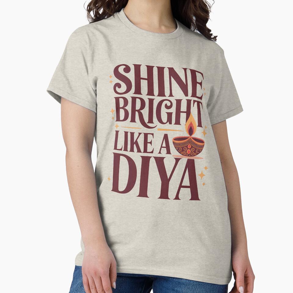 Shine Bright Like a Diya – Bold Diwali Festival Design by Jollys-ArtShop