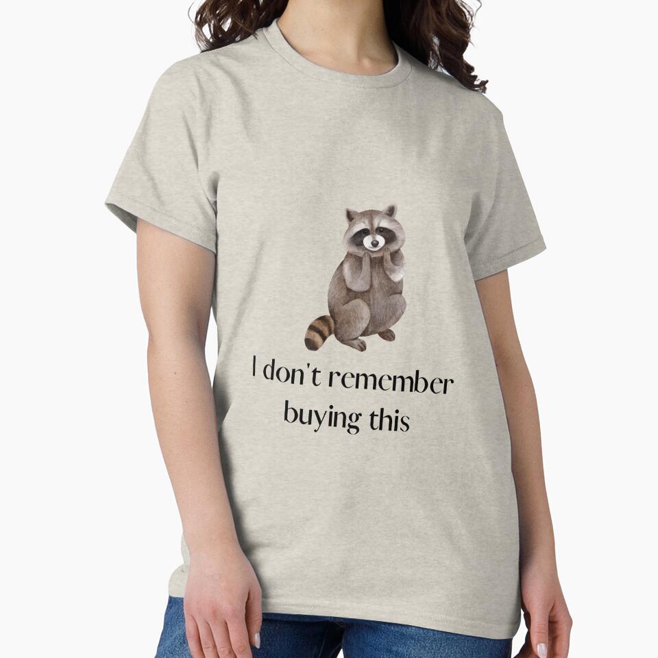 I Don't Remember Buying This Raccoon DID Dissociative Identity Disorder by Systemhood