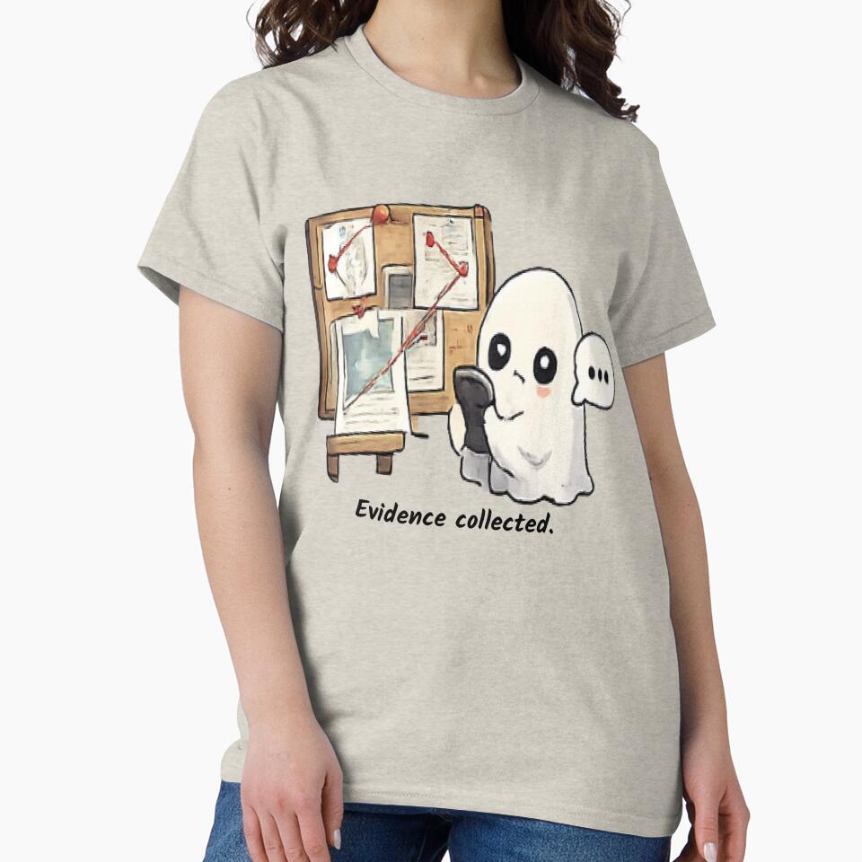 "Evidence collected" relatable cartoon art by Pixel to Paper