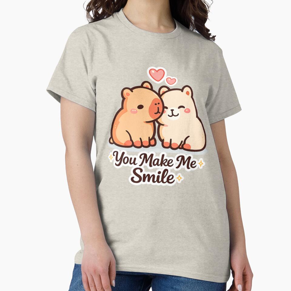Sweet Capybara Love Design by StyleBloomes