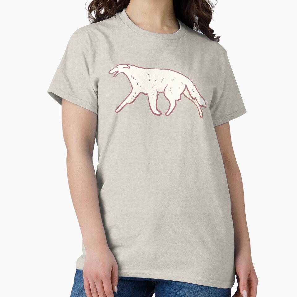 borzoi dog by Mayarart